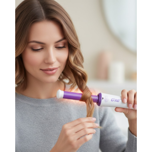 Compact Travel Curling Iron – Shiny and Healthy Curls