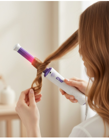 Anti-Frizz Hair Styler – Ceramic Coated Tongs