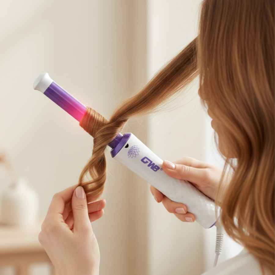 Anti-Frizz Hair Styler – Ceramic Coated Tongs