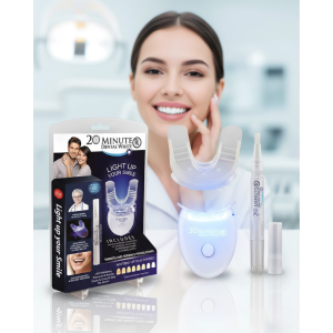 LED Teeth Polishing Set with Whitening Pen