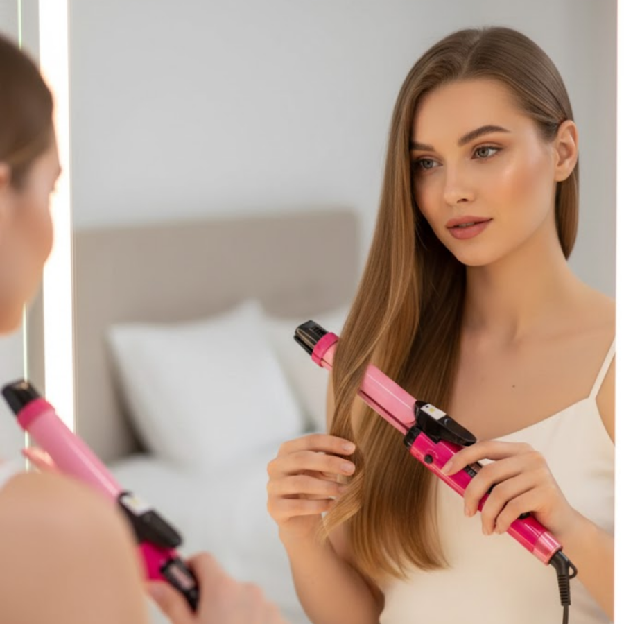 Hair Straightener and Tongs Dual Hair Styler Hair Straightener and Tongs Dual Hair Styler