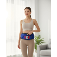 Abdominal Waist Massage Belt with 5 Motors and 20 Magnets Plug