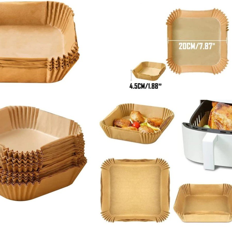 Airfreyer Fryer Paper Square XL / XXL 50pcs Airfreyer Fryer Paper Square XL / XXL 50pcs
