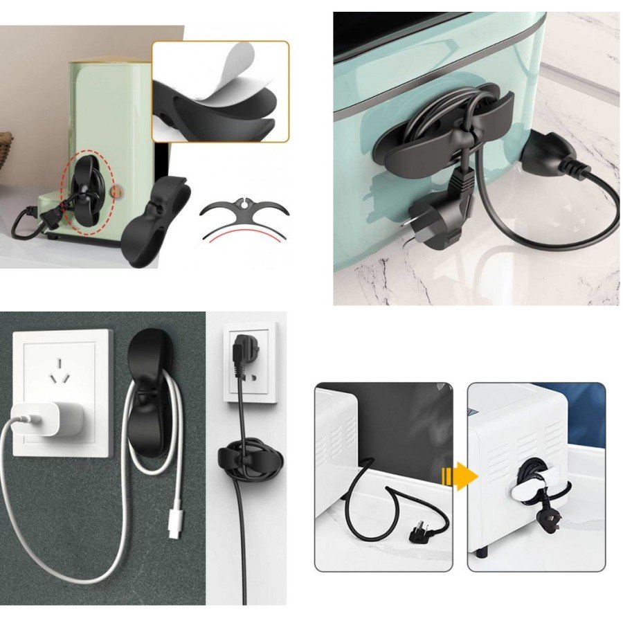 Airfryer Cable Wrapping Apparatus 2 Pieces with Tape Gift Airfryer Cable Wrapping Apparatus 2 Pieces with Tape Gift