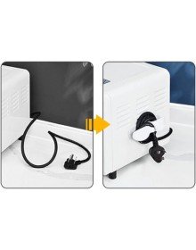 Airfryer Cable Wrapping Apparatus 2 Pieces with Tape Gift