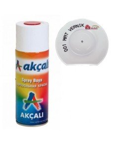 Akçalı Spray Paint 400 001 Matte Varnish