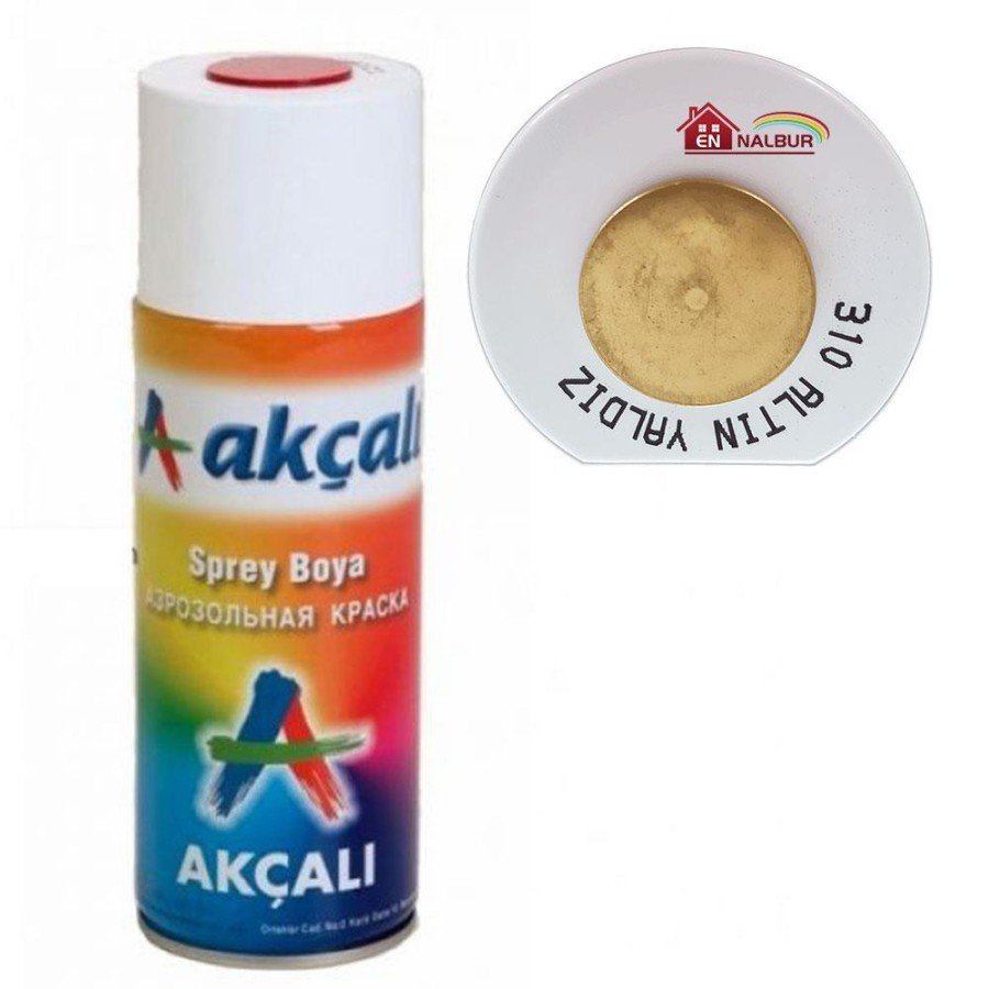 Akçalı Spray Paint 400 ml 310 Gold Gilding