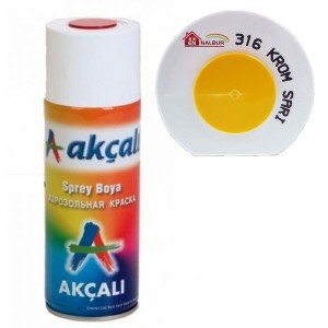 Akçalı Spray Paint 400 ml 316 Chrome Yellow