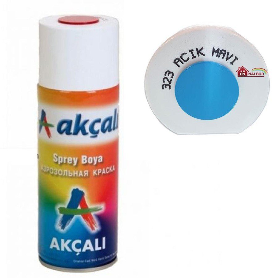 Akçalı Spray Paint 400 ml 323 Light Blue Akçalı Spray Paint 400 ml 323 Light Blue
