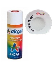Akçalı Spray Paint 400 ml 357 Metallic Gray