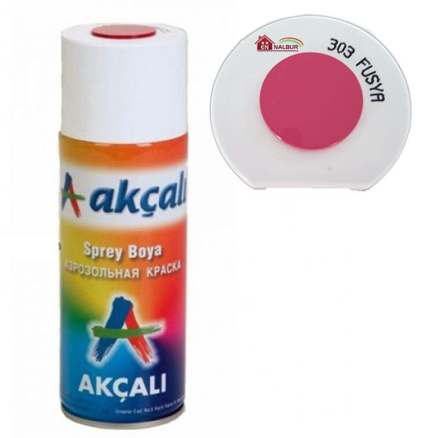 Akçalı Spray Paint 400 ml 303 Fuchsia