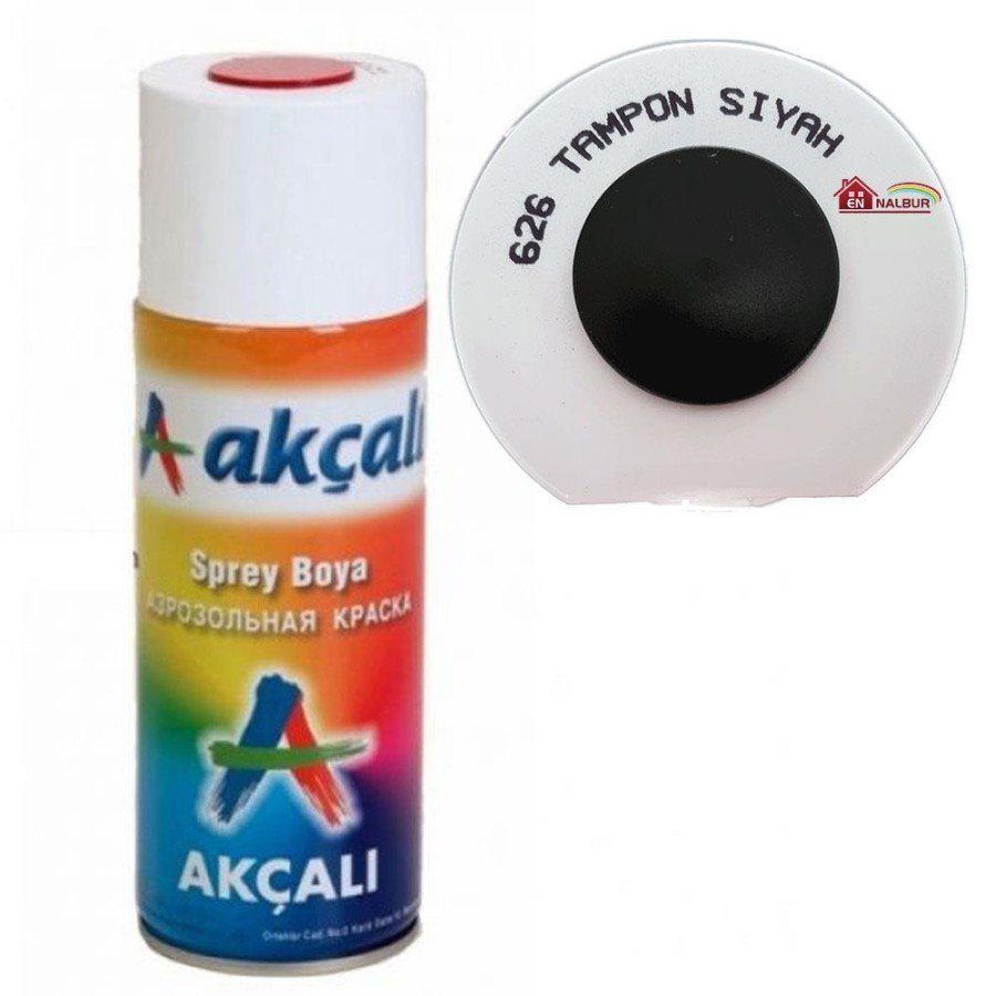 Akçalı Spray Paint 400 ml 626 Buffer Black