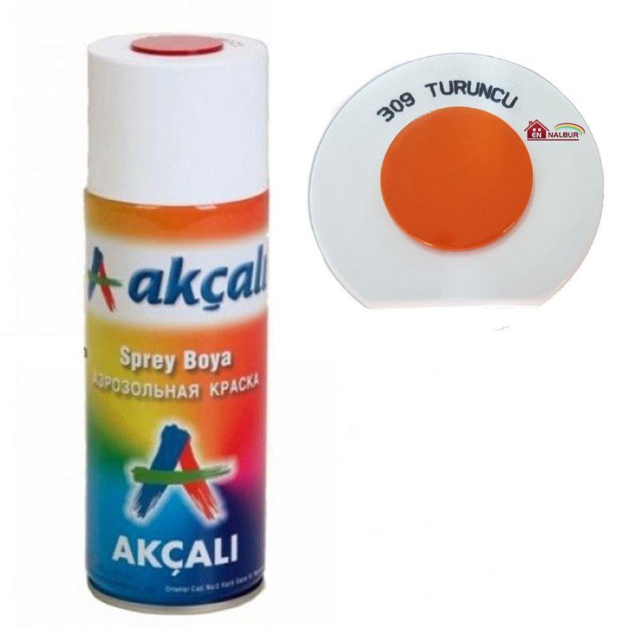 Akçalı Spray Paint 400 ml 309 Orange