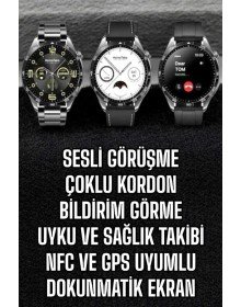 Smart Watch Vibrating Amoled Screen Sleep and Health Tracking Voice Call
