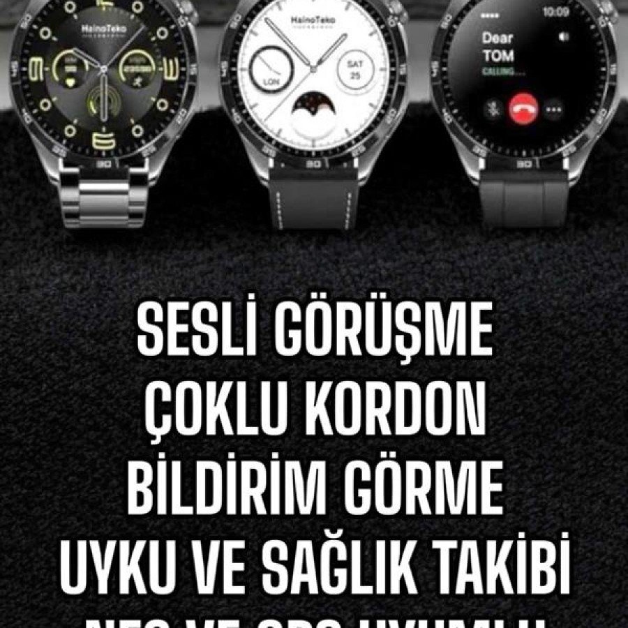 Smart Watch Vibrating Amoled Screen Sleep and Health Tracking Voice Call