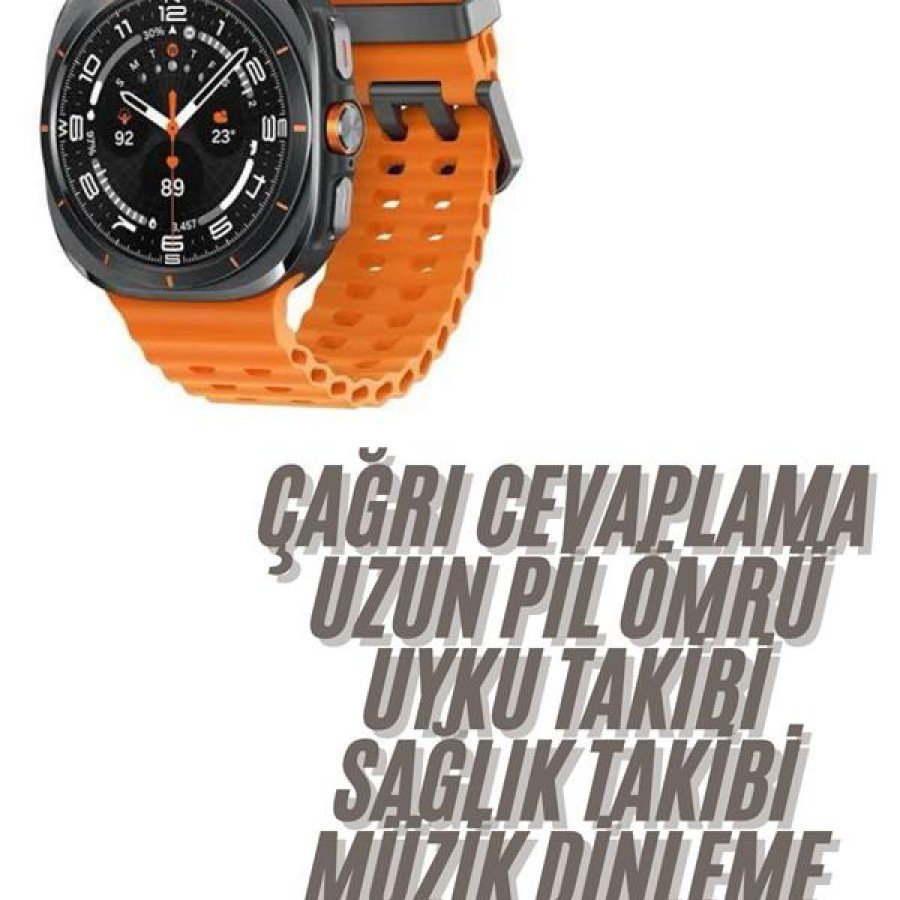 Smart Watch Unisex Elegant Looking Titanium Case Amoled Screen Listening to Music