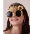 Gold Color Bride To Be Written Bridal Glasses 15x10 cm