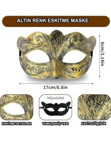 Masquerade Ball Antique Gray Silver Vintage Mask Ball Venice