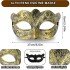 Masquerade Ball Antique Gray Silver Vintage Mask Ball Venice