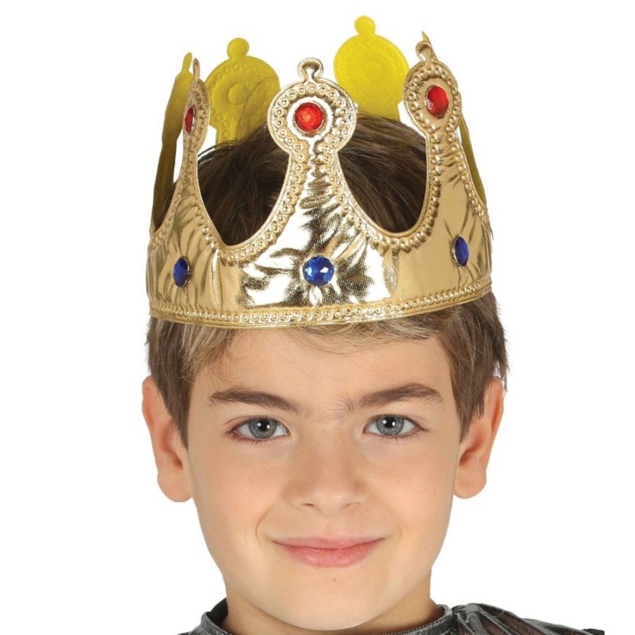 Children s King Crown Made of Gold Color Eva Material 57 cm