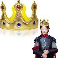 Children s King Crown Made of Gold Color Eva Material 57 cm