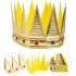 Gold Color Eva Soft King Royal Crown Compatible with Adults and Children 55 cm