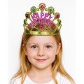 Gold Color Happy Birthday Written Birthday Crown 60 cm