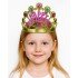 Gold Color Happy Birthday Written Birthday Crown 60 cm