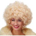 Golden Color Curly Afro Bonus Wig Hair Party Wig Platinum Gold Golden Color Curly Afro Bonus Wig Hair Party Wig Platinum Gold
