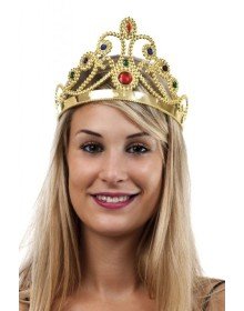 Gold Color Plastic Princess Crown Queen Crown 60 cm