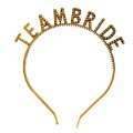 Gold Color Team Bride Crown Plastic – Bride and Bridesmaid Crown