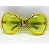 Gold Color Yeşilçam Nostalgia 80s 90s Party Glasses 7x16 cm