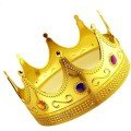 Gold Color Adult and Child Compatible King Crown 60 cm Gold Color Adult and Child Compatible King Crown 60 cm