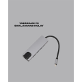 USB‑C Multi-Port – 5 Gbps, 100‑240V, Rugged Anodized Design USB‑C Multi-Port – 5 Gbps, 100‑240V, Rugged Anodized Design
