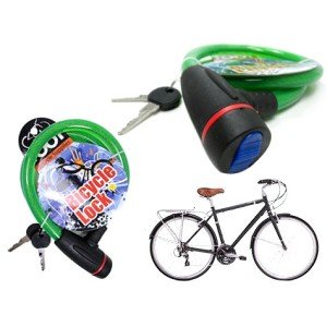Steel Bicycle Lock with Key