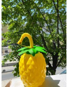 Pineapple Straw Drinker