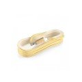 Android Braided Colored Steel Charging Data Cable - Gold
