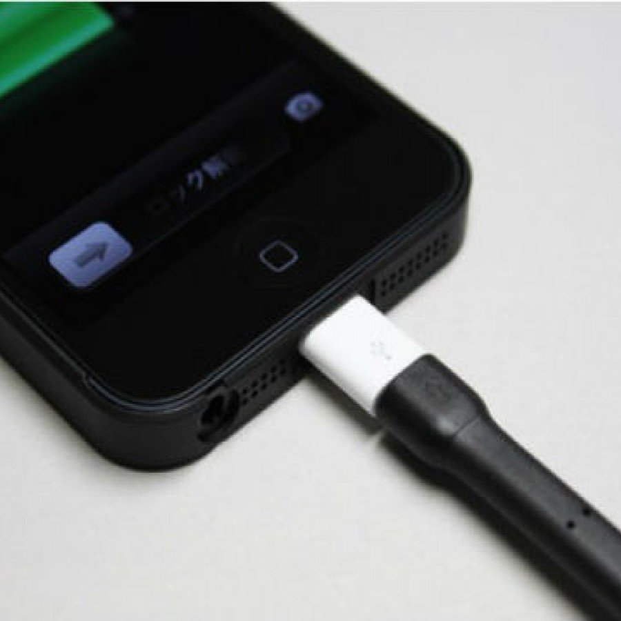 Converter Android Charging Cable to iPhone 5 Lightning
