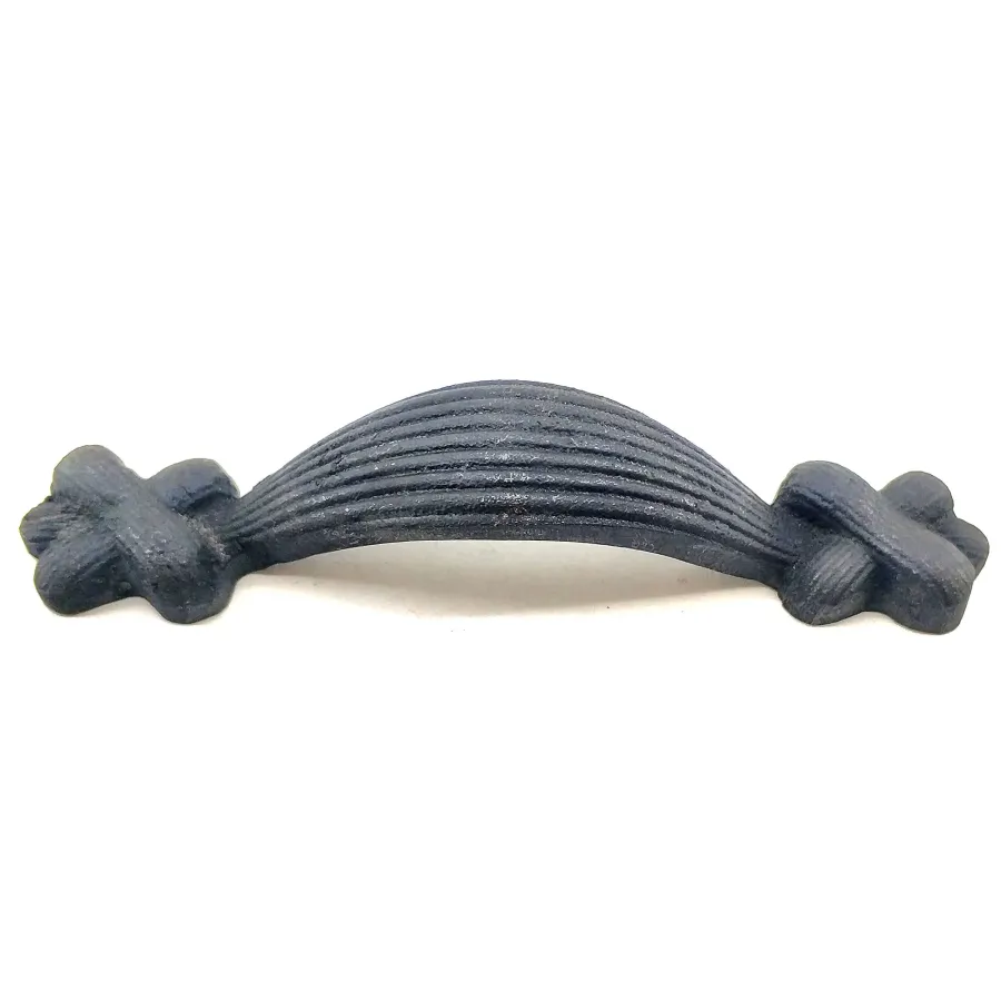Antique Style Decorative Brass Knitted Furniture Handle - 22x120 mm, Oxide Antique Style Decorative Brass Knitted Furniture Handle - 22x120 mm, Oxide