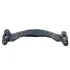 Antique Style Decorative Brass Memorial Furniture, Drawer Handle - 28x100 mm, Oxide