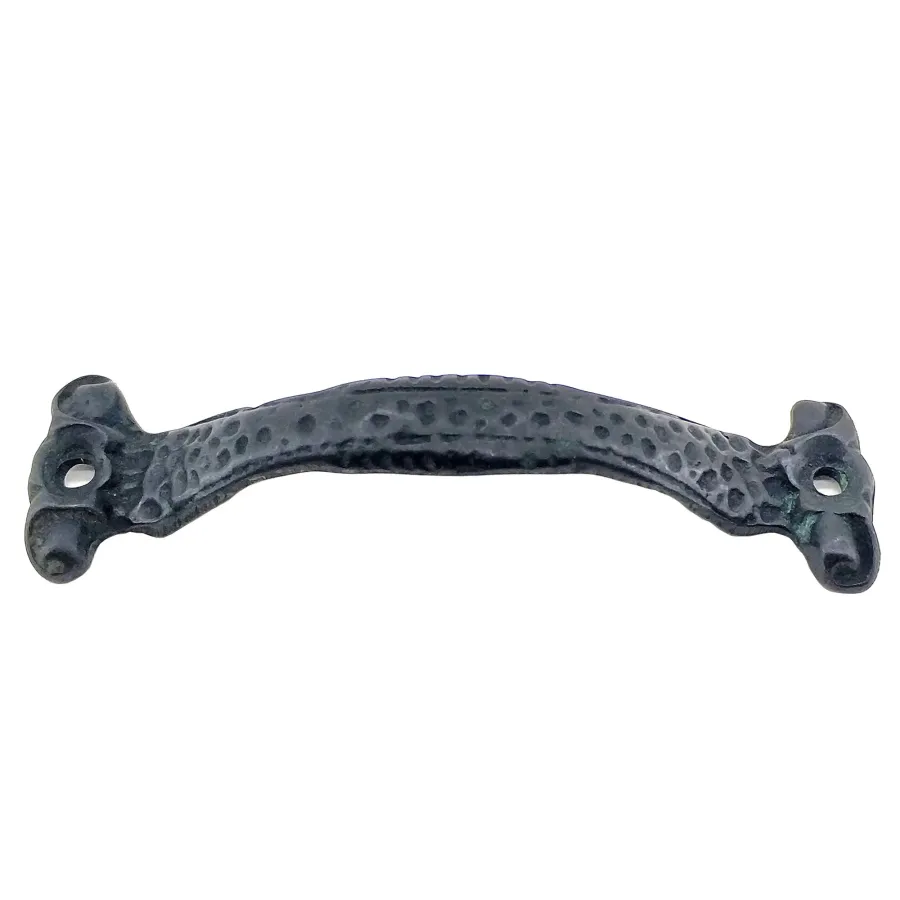 Antique Style Decorative Brass Memorial Furniture, Drawer Handle - 28x100 mm, Oxide