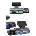 Vehicle Camera Black Box Full HD Driving Camera with Dual Camera Screen