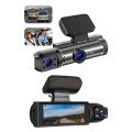 Vehicle Camera Black Box Full HD Driving Camera with Dual Camera Screen