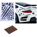 Car Sticker Set Wound Beret Auto Sticker Wound Shaped 3D