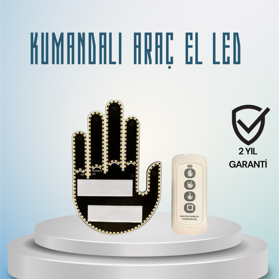 Fun and Safe Communication for Your Vehicle: LED Gesture Lamp, Remote Controlled, Easy Installation Fun and Safe Communication for Your Vehicle: LED Gesture Lamp, Remote Controlled, Easy Installation