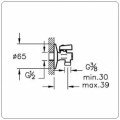 Artema A45200 Intermediate Tap with Filter