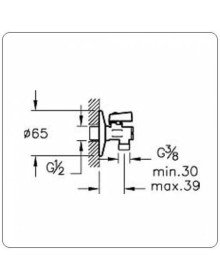 Artema A45200 Intermediate Tap with Filter