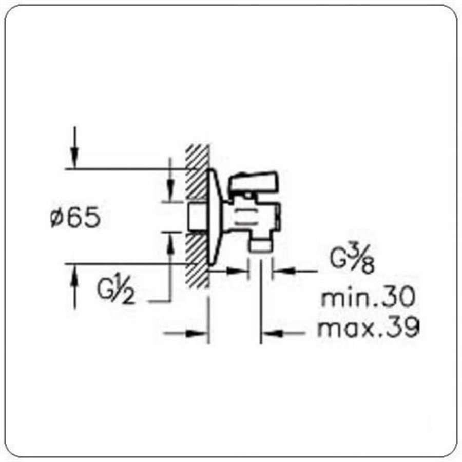 Artema A45200 Intermediate Tap with Filter