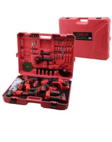 6PCS MASTER POWER TOOL SET RECHARGEABLE 21V SPIRAL GRINDING HILTI TIE SCISSORS NUT REMOVAL
