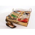 Shoe Storage Bag 12 Compartments Shoes Under